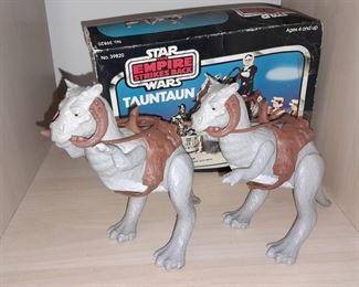 Vintage Star Wars Tauntaun Figures W/ Box