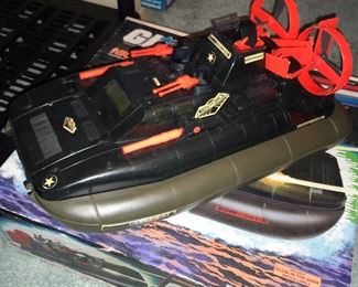 Vintage G.I.Joe Night Striker Boat Vehicle W/ ORIGINAL BOX