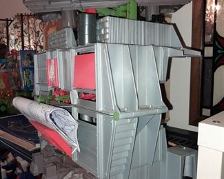 Vintage G.I.Joe Headquaters W/ Box Panel & Instructions