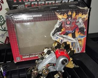 Vintage Transformers Dinobot Desert Warrior, Original G1 (1985) W/ ORIGINAL BOX