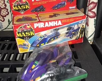 Vintage MASK Piranha Vehicle W/ ORIGINAL BOX