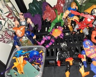 Vintage He-Man Masters Of The Universe Figures, Vehicles, Accessories, & Playsets