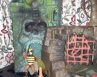 Vintage He-Man Masters Of The Universe Figures, Vehicles, Accessories, & Playsets