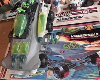 Vintage G.I.Joe Hammerhead Vehicle W/ ORIGINAL BOX