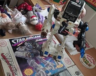 Vintage G.I.Joe Star Brigade Armor-Bot W/ ORIGINAL BOX