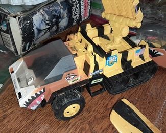 Vintage G.I.Joe Tiger Force tiger Cat W/ Frostbite Vehicle