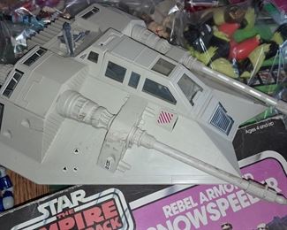 Vintage Star Wars Rebel Armored Snowspeeder W/ ORIGINAL BOX