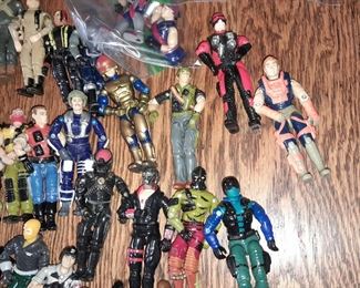 Vintage G.I.Joe Assorted Figures