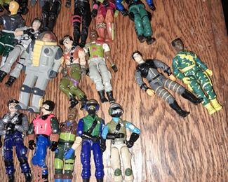 Vintage G.I.Joe Assorted Figures