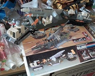 Vintage G.I.Joe Thunderclap 3 Piece Vehicle Set W/ ORIGINAL BOX