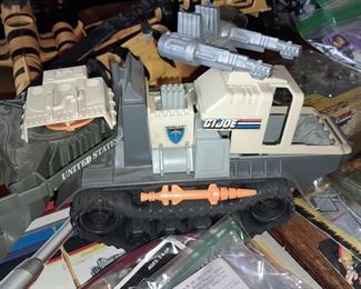 Vintage G.I.Joe Thunderclap 3 Piece Vehicle Set W/ ORIGINAL BOX