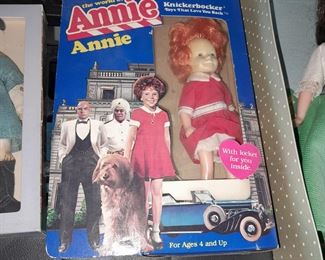 Vintage Annie Doll In Box