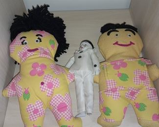 Vintage Handmade Plush Dolls