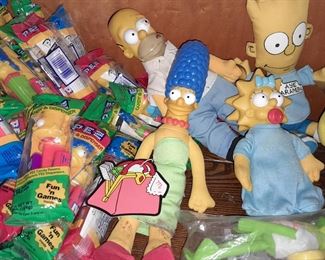 Vintage Burger King Simpsons Dolls