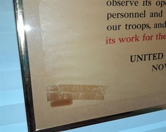 ORIGINAL Military Poster (YMCA United War Work Campaign, November 11-18, 1918)