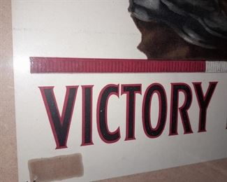 ORIGINAL Military Poster (For Home And Country, Victory Liberty Loan)