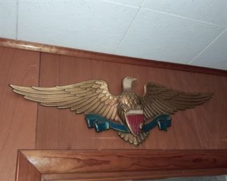 Metal Hanging Eagle