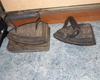 Black Cast Iron Irons