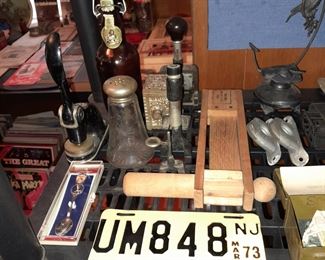 1973 NJ License Plate