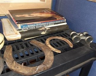 Antique Cast Iron Horse Shoes