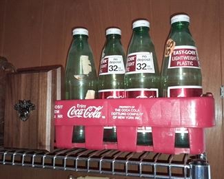 Coca Cola Crate & Bottles