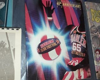 Vintage Harlem Globetrotters 65th Anniversary Program Book