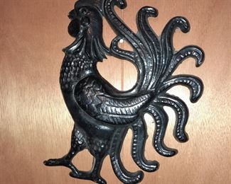 Cast Iron Rooster