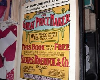 1908 RE-ISSUE Sears Catalog