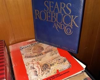 SEars Roebuck & Co. 100th Anniversary Book & 1897 RE-ISSUE Catalog