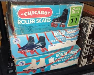 Vintage Roller Skates In Box