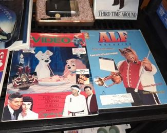 Vintage Video & Alf Magazines