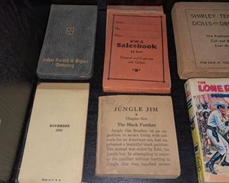 Assorted Antique Mini Books (Jungle Jim, Etc.)