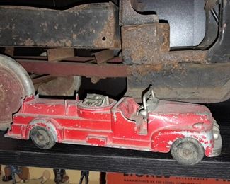 Antique Fire Truck Toy