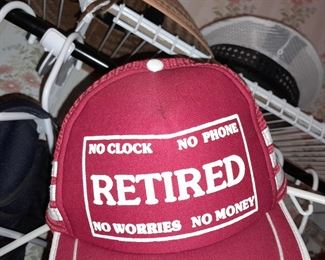 Vintage Retired Baseball Hat