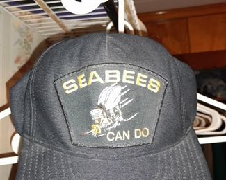Vintage Seabees Can Do Baseball Hat
