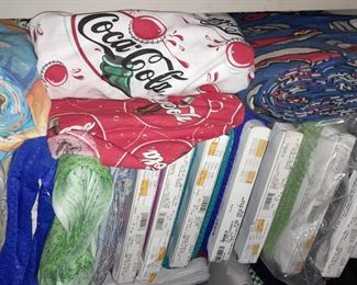 TONS of BRAND NEW Fabric! (Many licensed characters & brands)