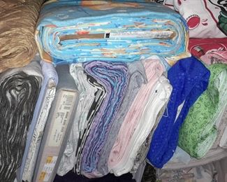 TONS of BRAND NEW Fabric! (Many licensed characters & brands)