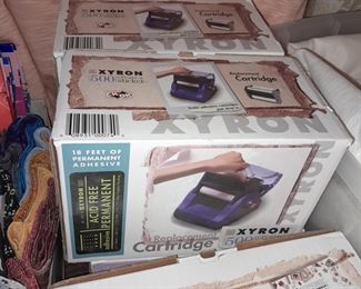 Xyron Sticker Machine W/ Accessories