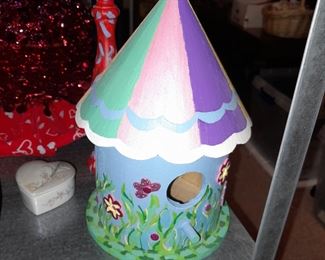 Hand Painted Birdhouse