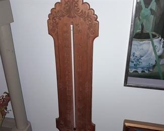 Wooden Thermometer