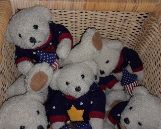 July 4th Plush Bears