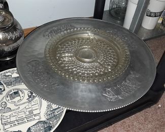 Pewter Platter