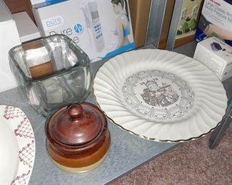 Assorted China, Glassware, Kitchenware, Etc.