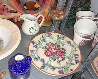 Assorted China, Glassware, Kitchenware, Etc.