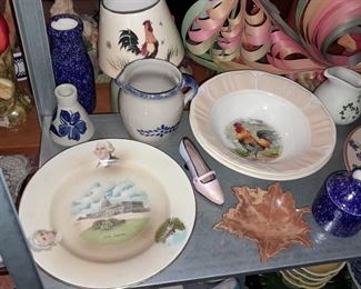 Assorted China, Glassware, Kitchenware, Etc.