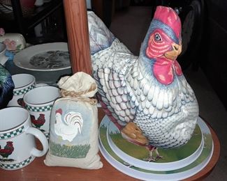 Rooster Plush Pillow