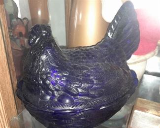 Cobalt HON Covered Rooster