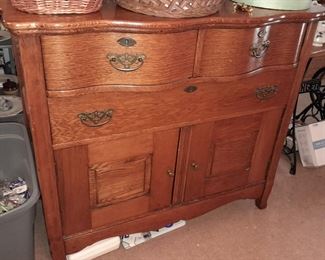 Antique Sideboard Cabinet