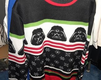 Star Warts Darth Vader Ugly Sweater