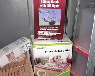 LED Lights & Inflatable Ice Bucket